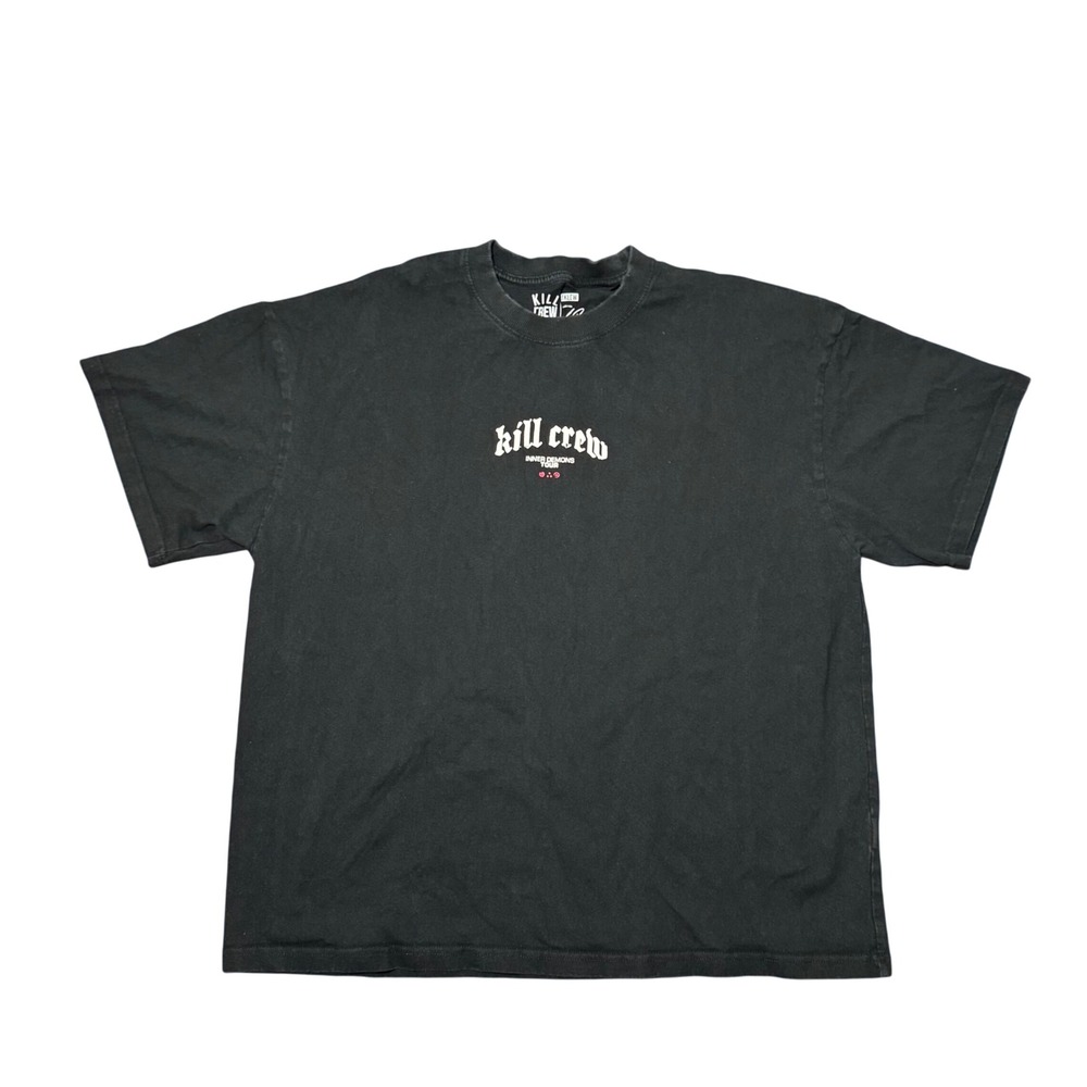 Kill Crew Black Graphic Tee - Kill Crew
